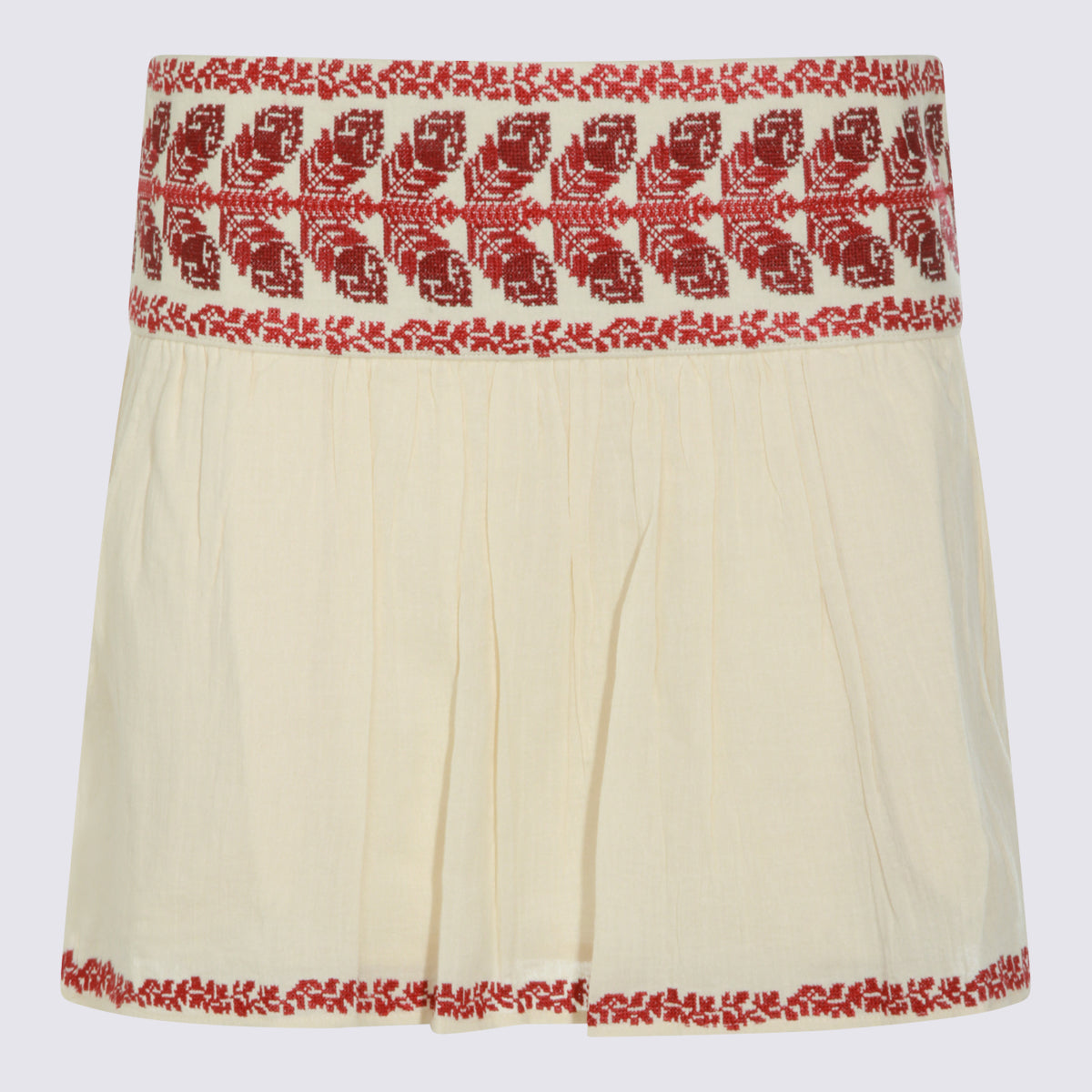 MARANT ETOILE Skirts Beige/red _vi