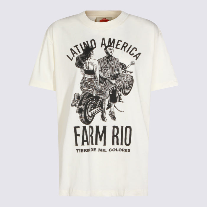 Farm Rio T-Shirts And Polos Beige _li Vi