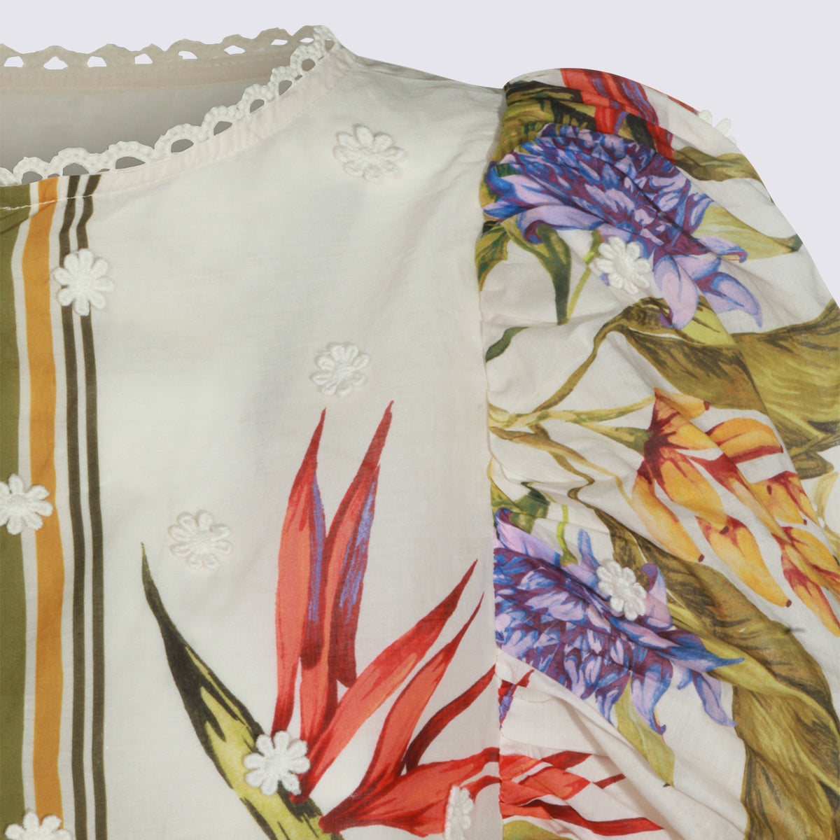 Farm Rio Top Tropical Scarf Sand _li Vi