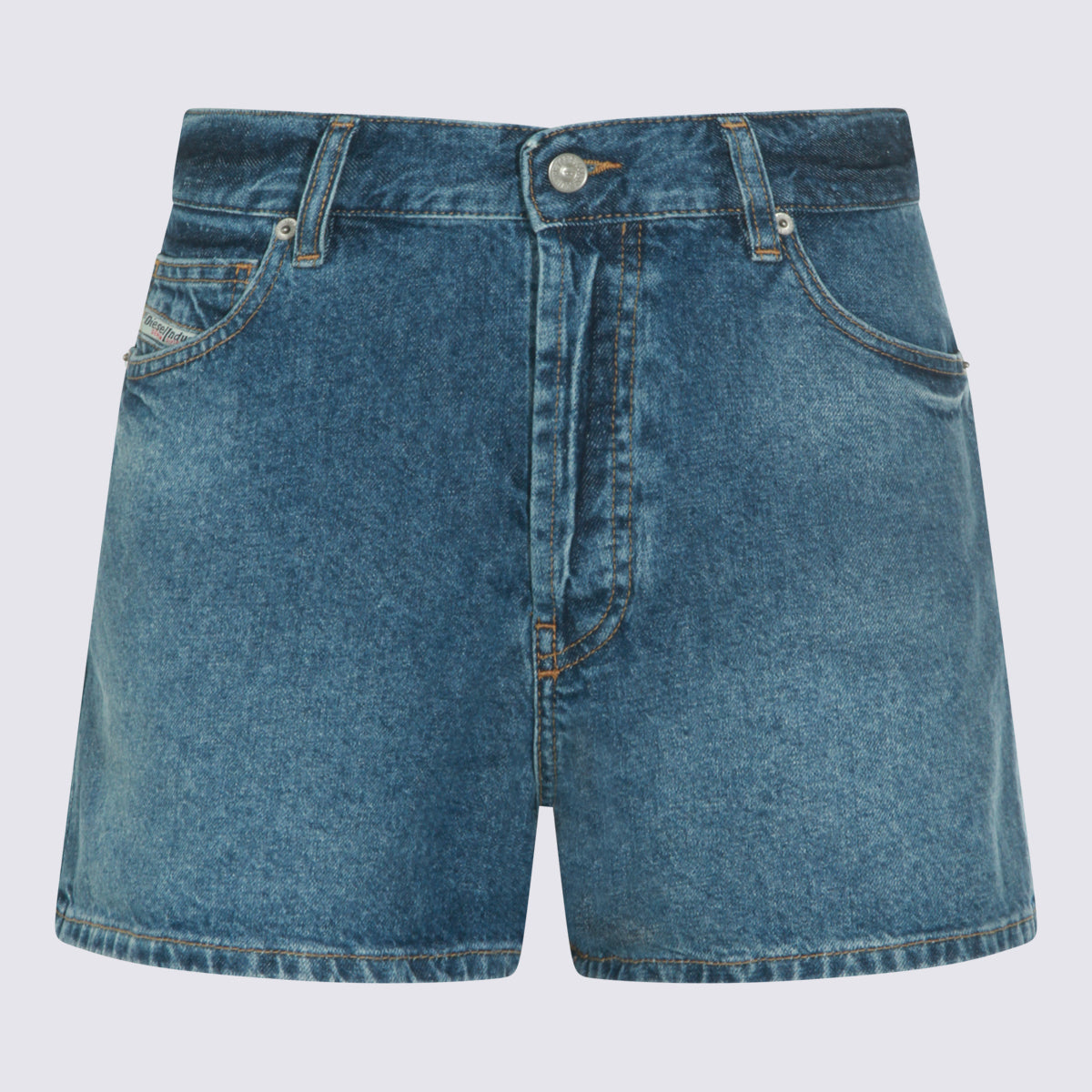 Diesel Shorts Blue _100 % Co