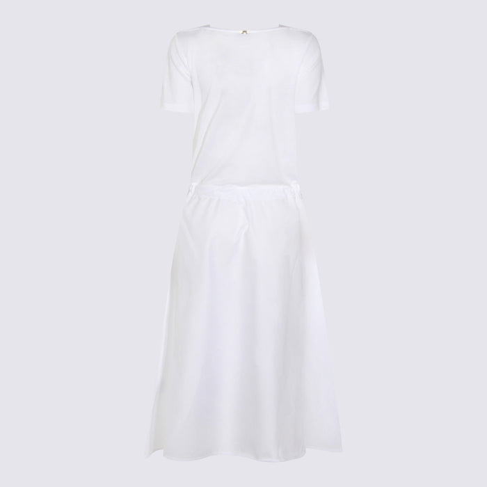 Herno Dresses White _100 % Co