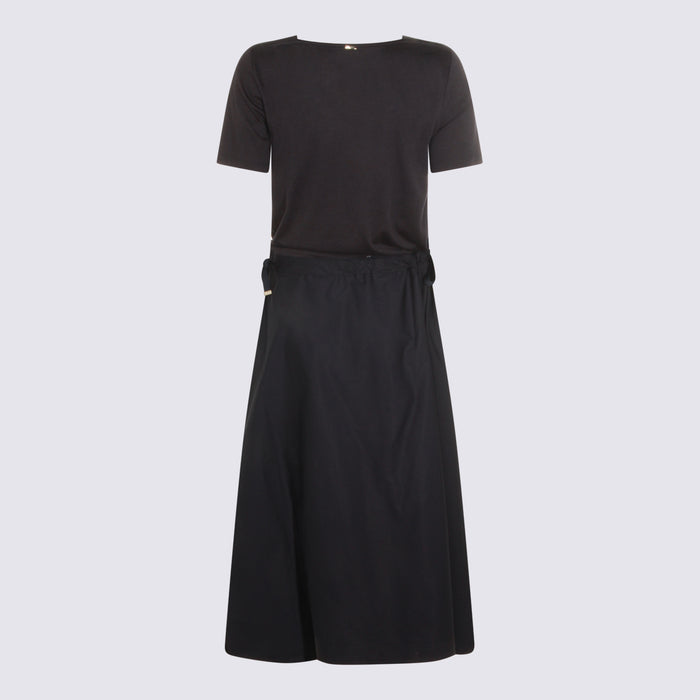 Herno Dresses Blue _100 % Co