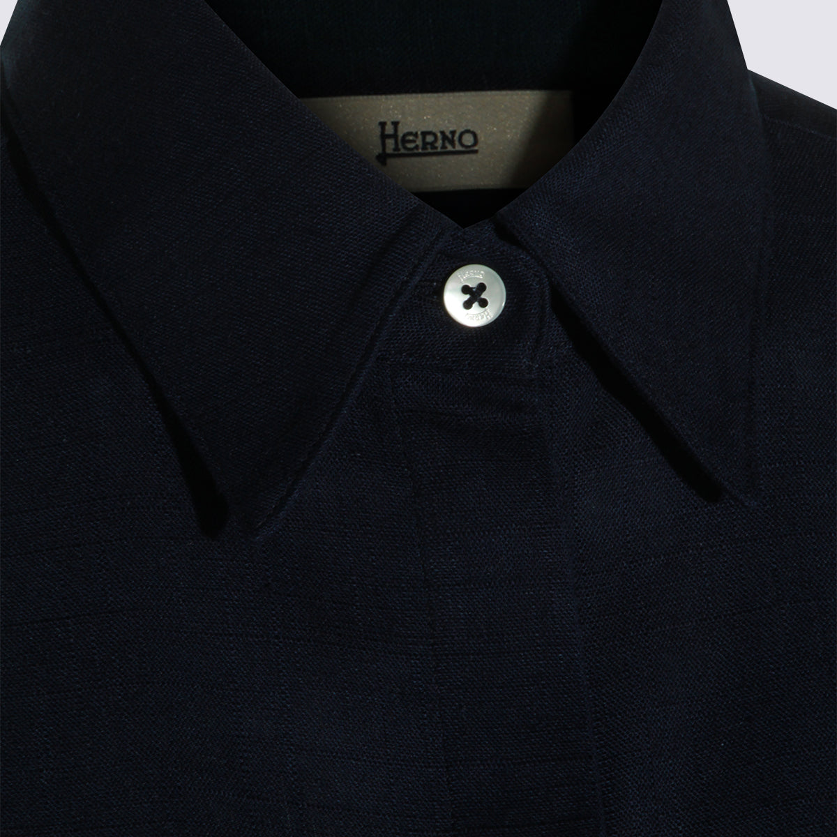 Herno Shirts Blue Vi Li