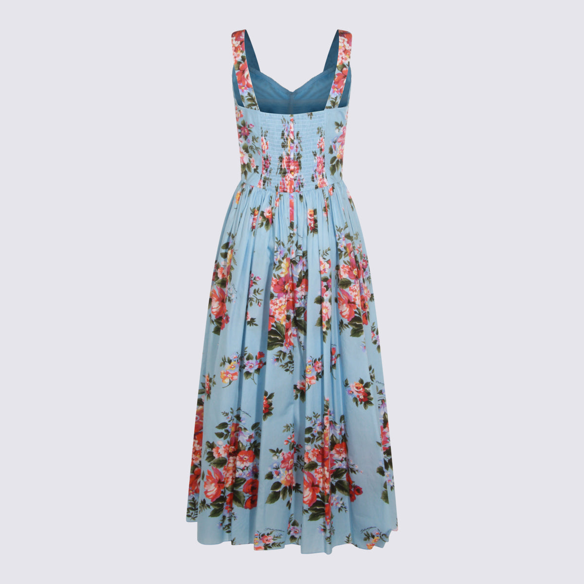 Dolce & Gabbana Dresses Fiori F.do Celeste _co