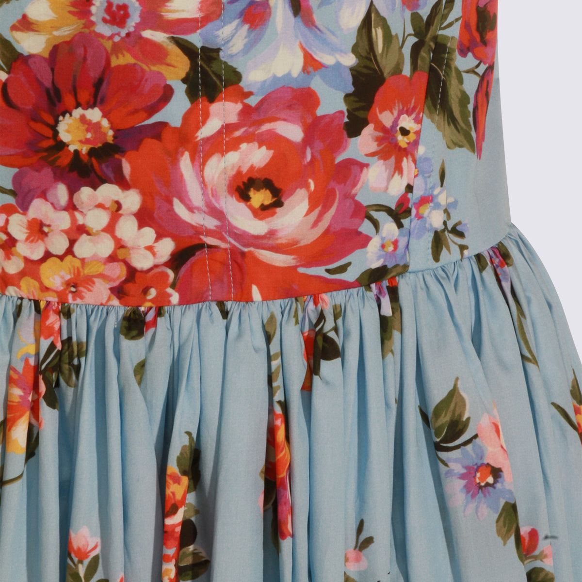 Dolce & Gabbana Dresses Fiori F.do Celeste _co