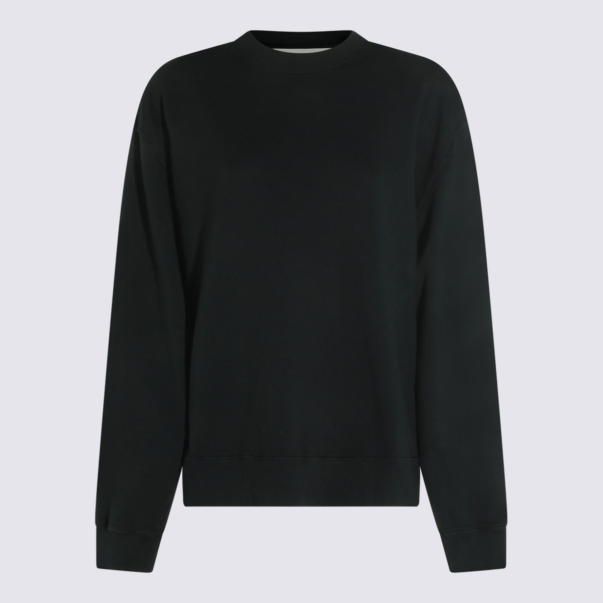 Golden Goose Sweaters Washed Black _100 % Co