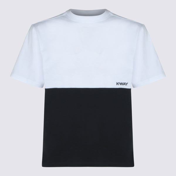 K-Way 100% Cotton t-shirt in white