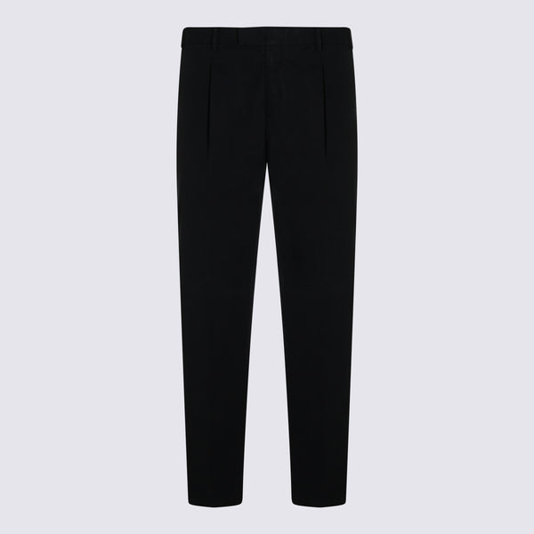 Pt Torino 62% Cellulose trousers in navy