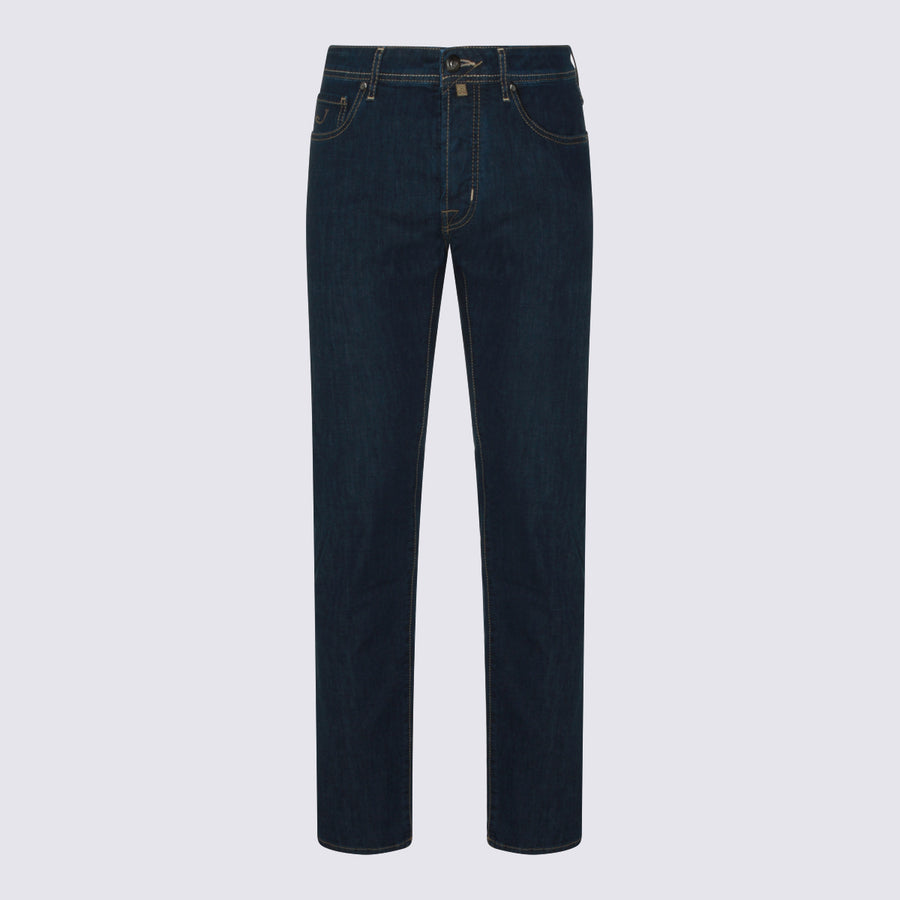 Jacob Cohen 72% Cotton jeans in navy