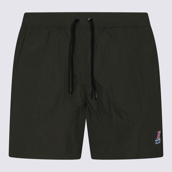K-Way Sea clothing Green Blackish _rn