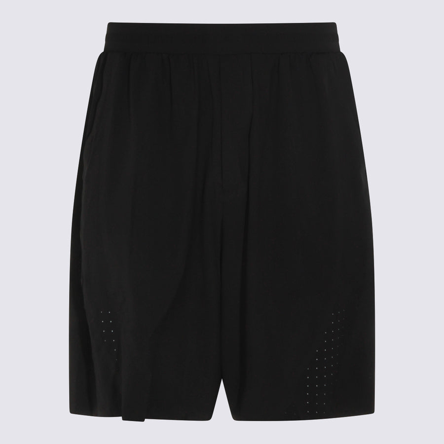 Y-3 86% Polyester shorts in black