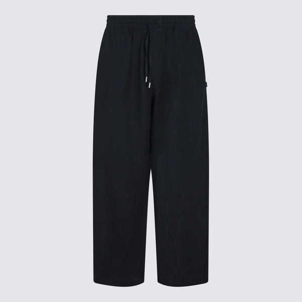 Arte Antwerp 100% Linen joggers in navy