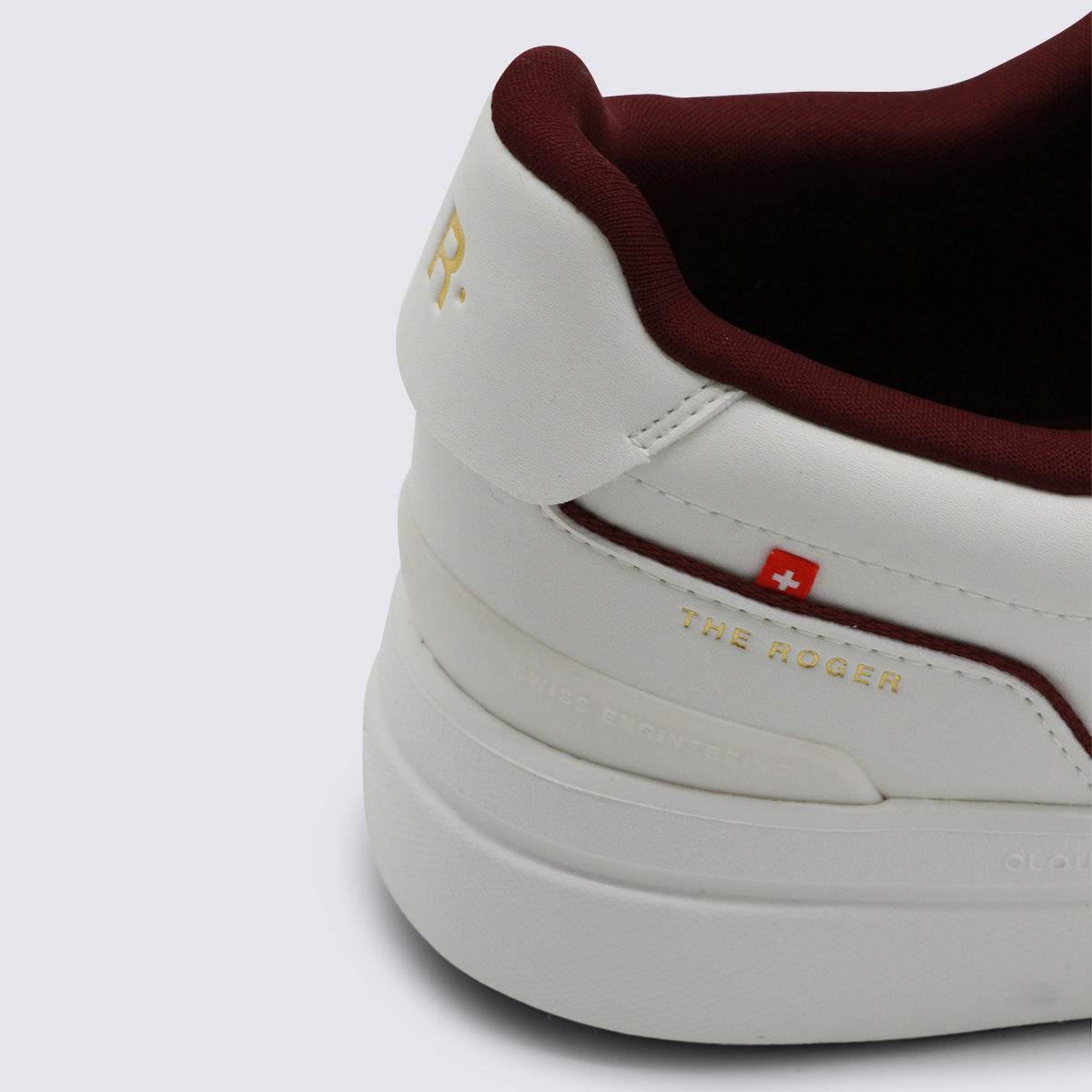On Sneakers Ivory/maroon _cover Tex/el Sole El
