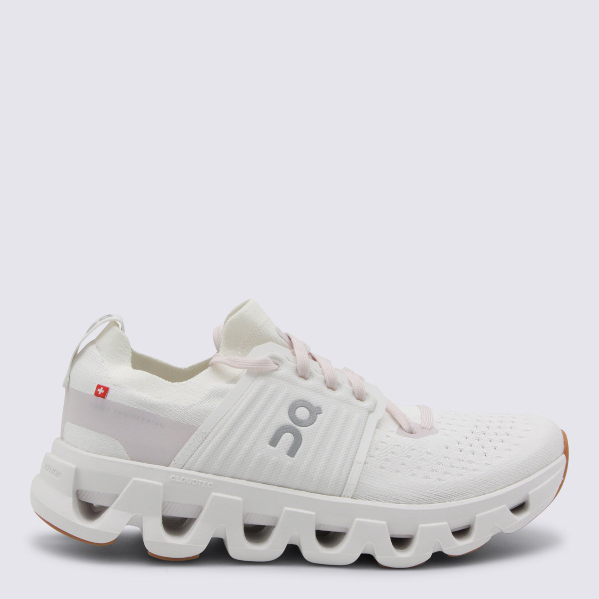 ON Sneakers White/lily _cover Tex Sole El