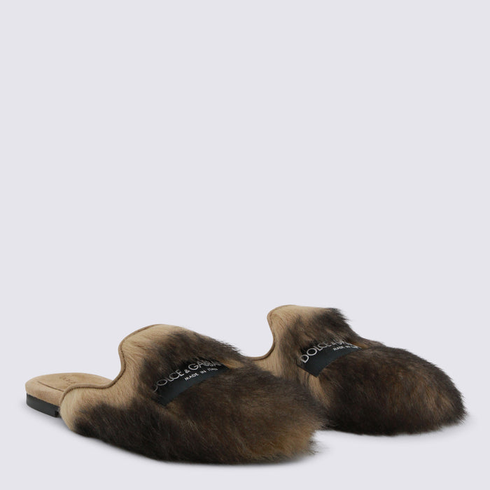 Dolce & Gabbana Flat shoes Mogano _le