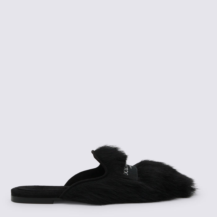 Dolce & Gabbana Flat Shoes Black _le