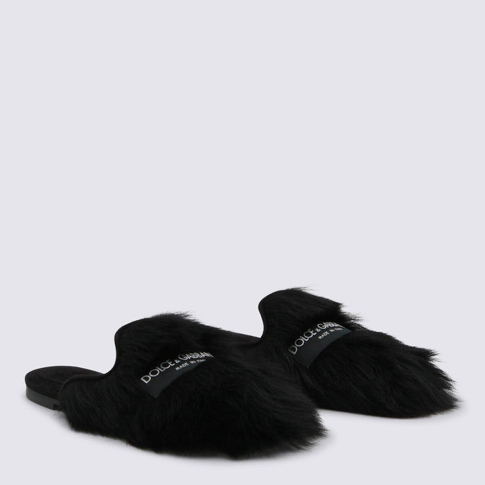Dolce & Gabbana Flat Shoes Black _le