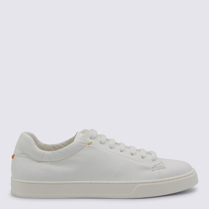Doucals Sneakers Cream _cover Le Sole El