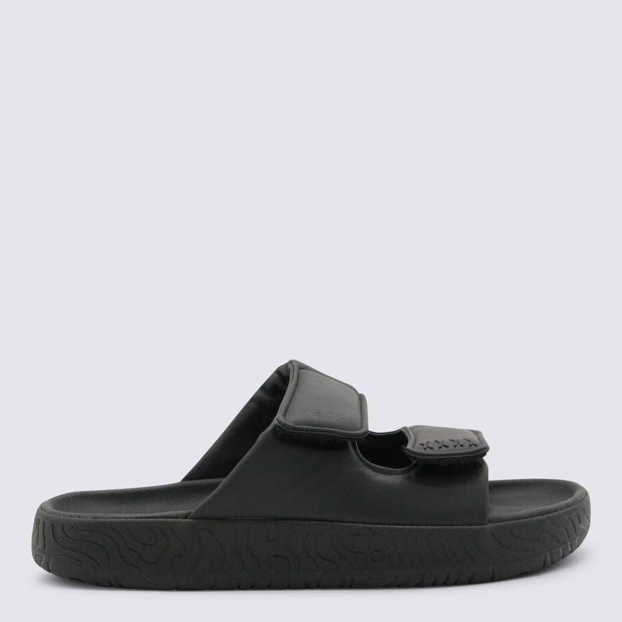 Veja Neoprene/Rubber sole slide sandal in black