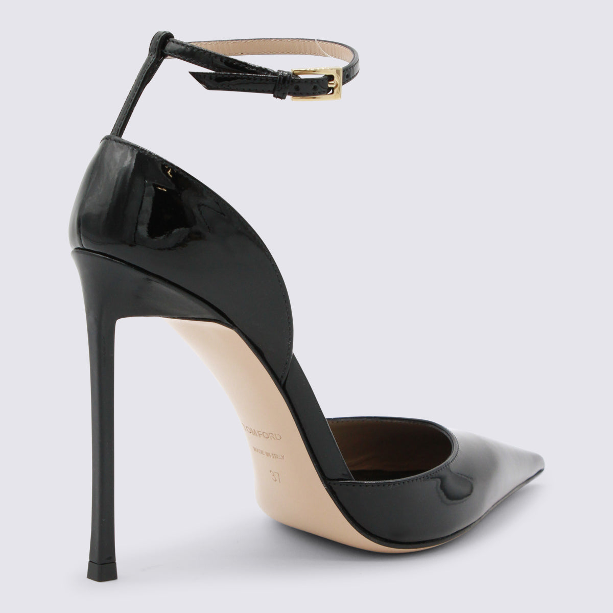 Tom Ford With Heel Black _cover Le Sole