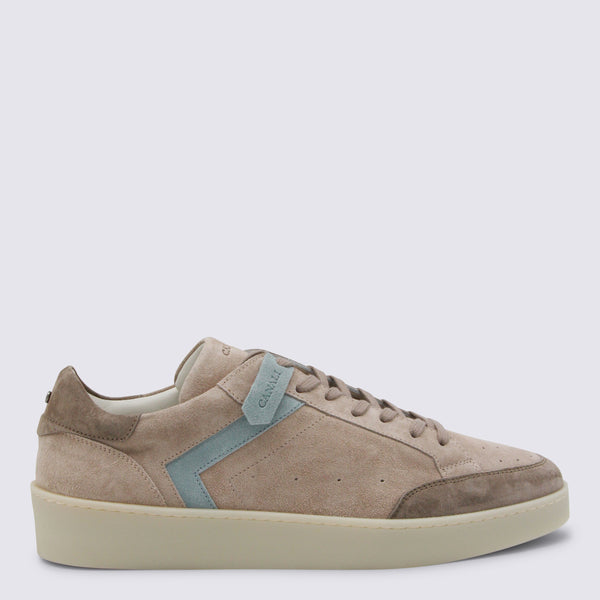 Canali Suede sneaker in beige