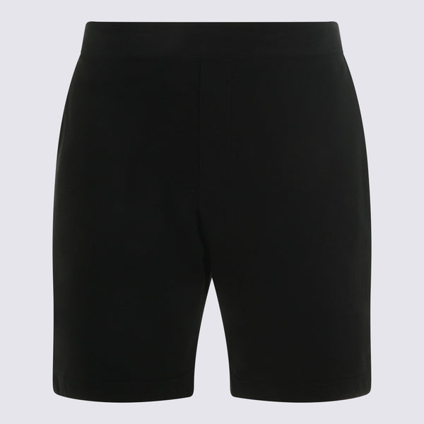 04651/A Trip In A Bag 95% Wool bermuda shorts in black