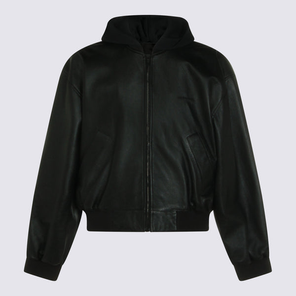 Balenciaga 100% Leather jacket in black