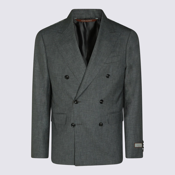 Canali 100% Wool blazer in gray