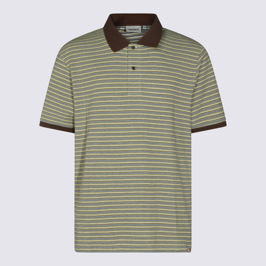 Carhartt Wip 100% Cotton polo in green