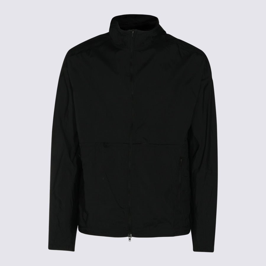 Y-3 100% Nylon jacket in black