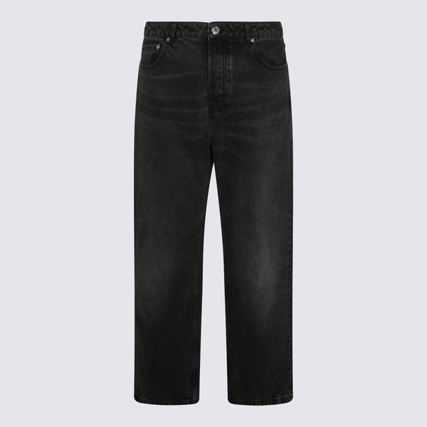 AMI Paris 100% Cotton jeans in black
