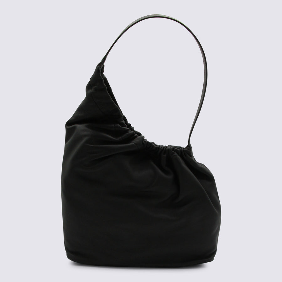 Aesther Ekme Leather shoulder bag in black