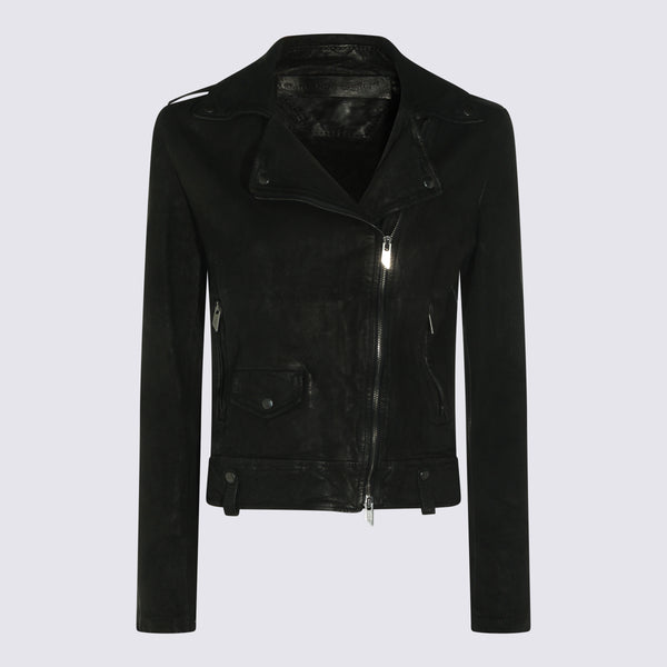 Salvatore Santoro Leather jacket in black