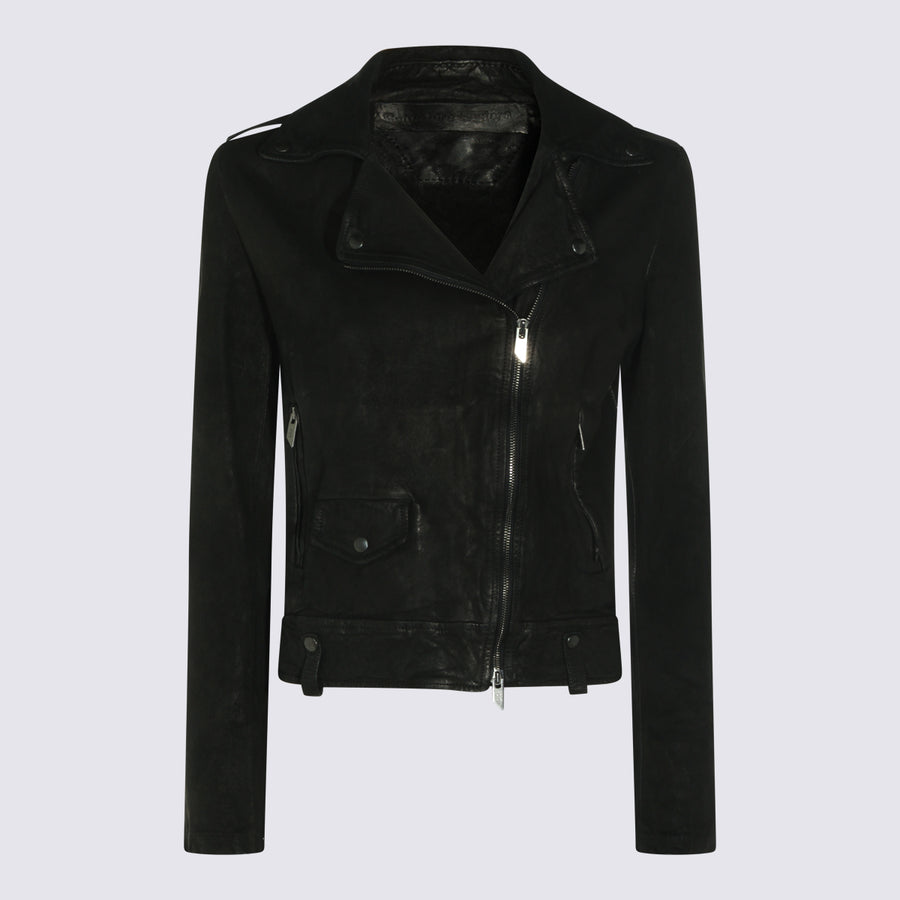 Salvatore Santoro Leather jacket in black