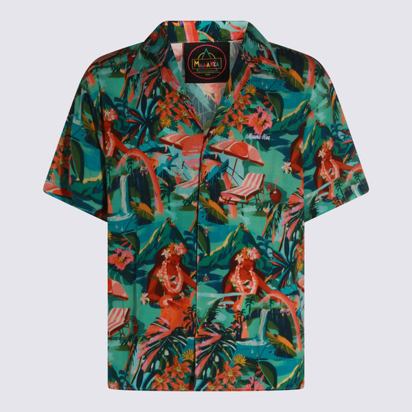 Maunakea 100% Viscose shirt in multicolor
