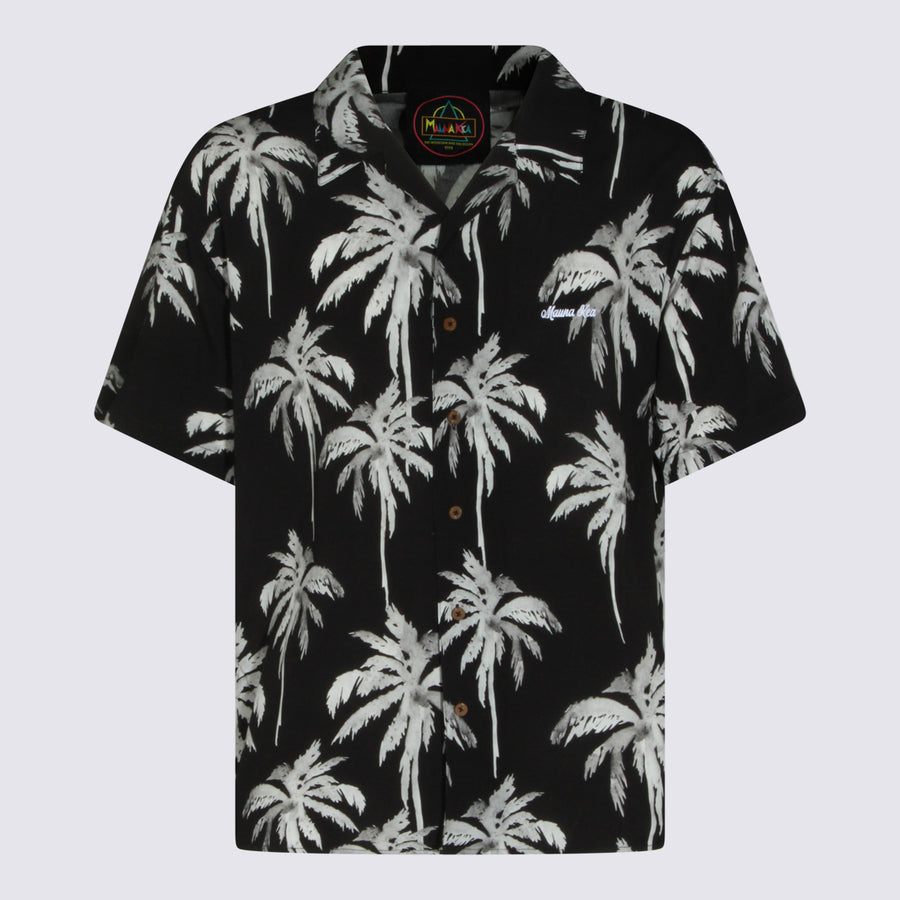 Maunakea 100% Viscose shirt in black