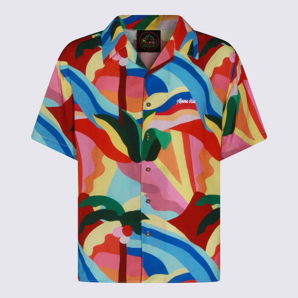 Maunakea 100% Viscose shirt in multicolor