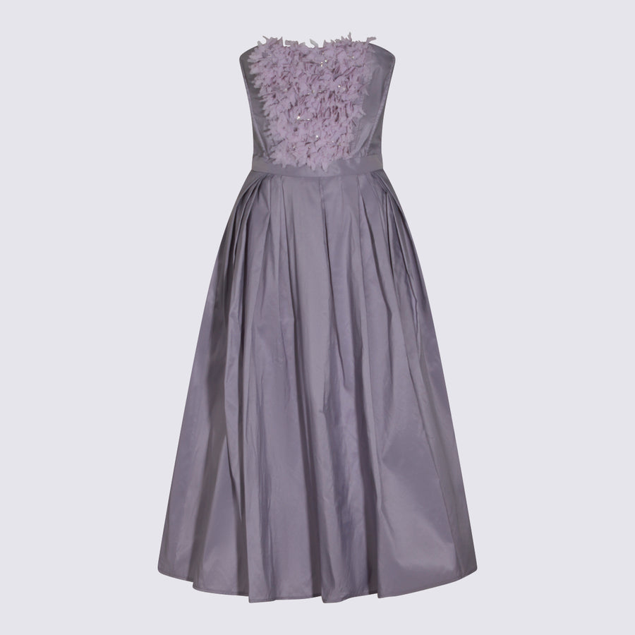 Elisabetta Franchi 100% Polyester dress in purple