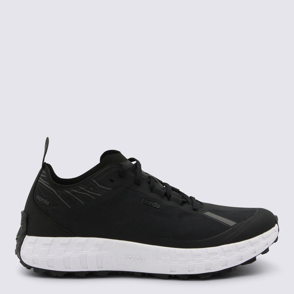 Norda Synthetic upper sneaker in black