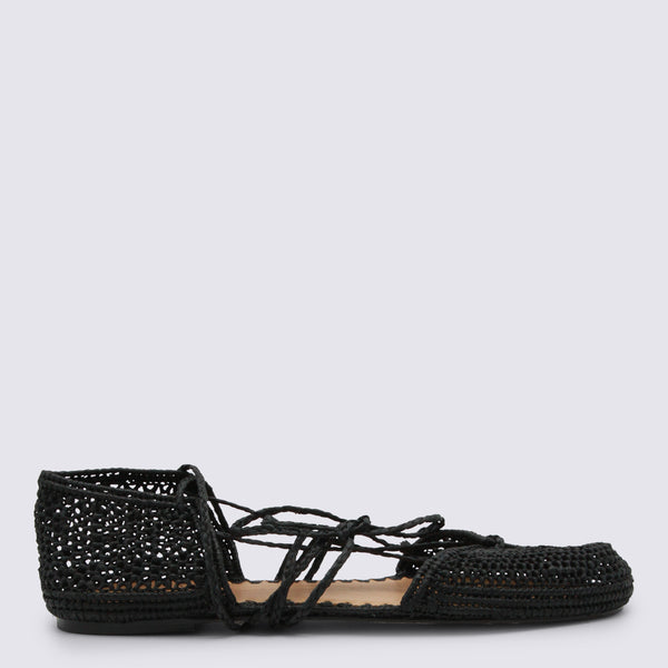 Odissi Textile cover 100% flat in black