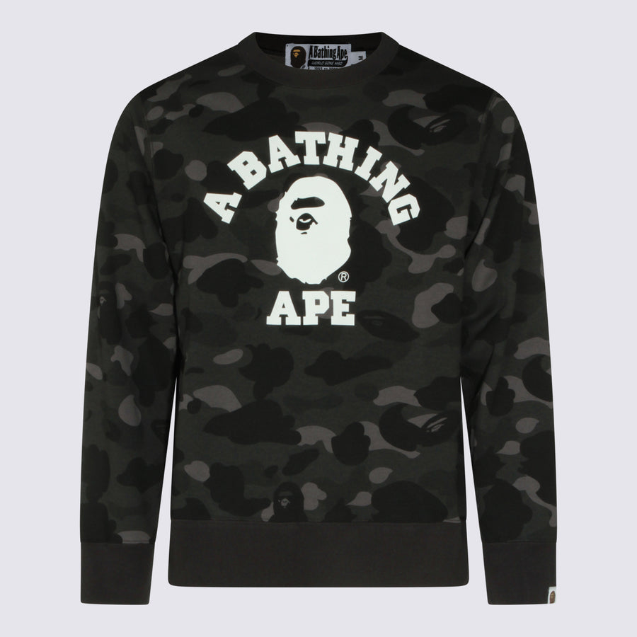 Bape 100% Cotton sweater in black