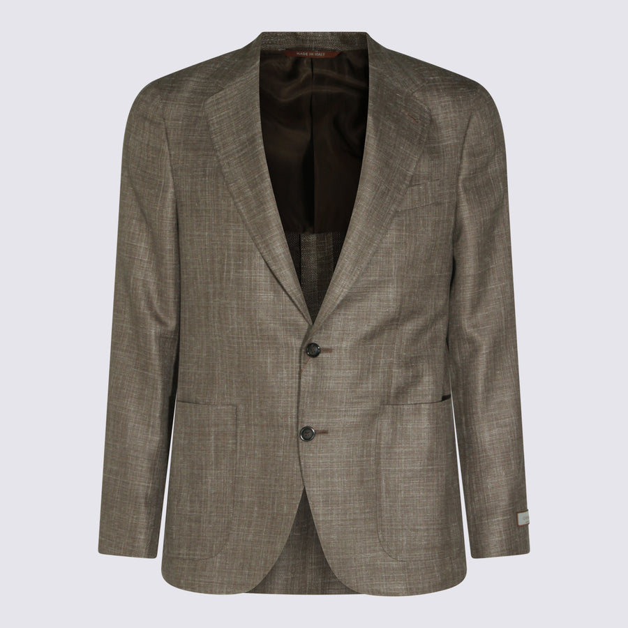 Canali 68% Wool blazer in gray
