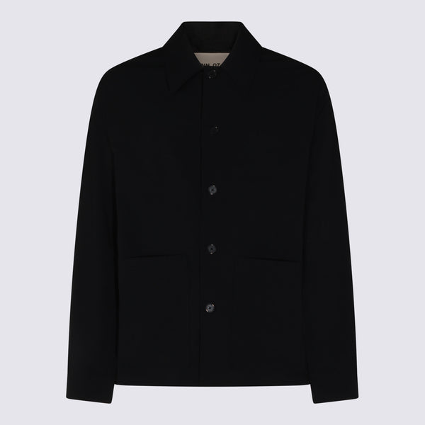 Nn.07 100% Polyester jacket in black