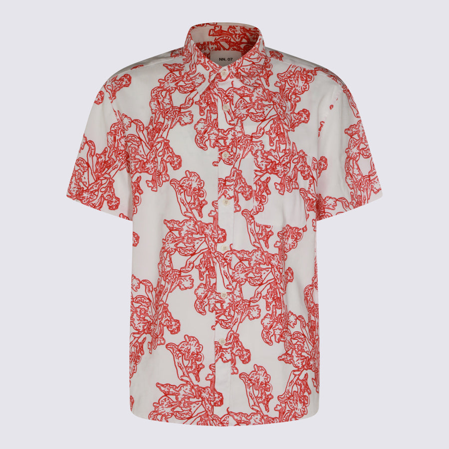Nn.07 100% Cotton shirt in ivory