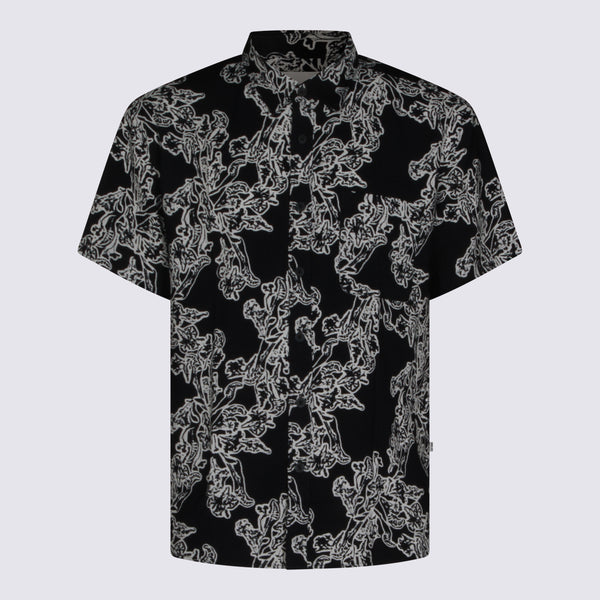 Nn.07 100% cotton shirt in navy