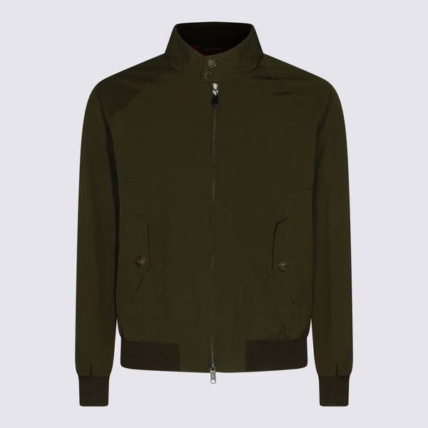 Baracuta 58% Polyester jacket in green