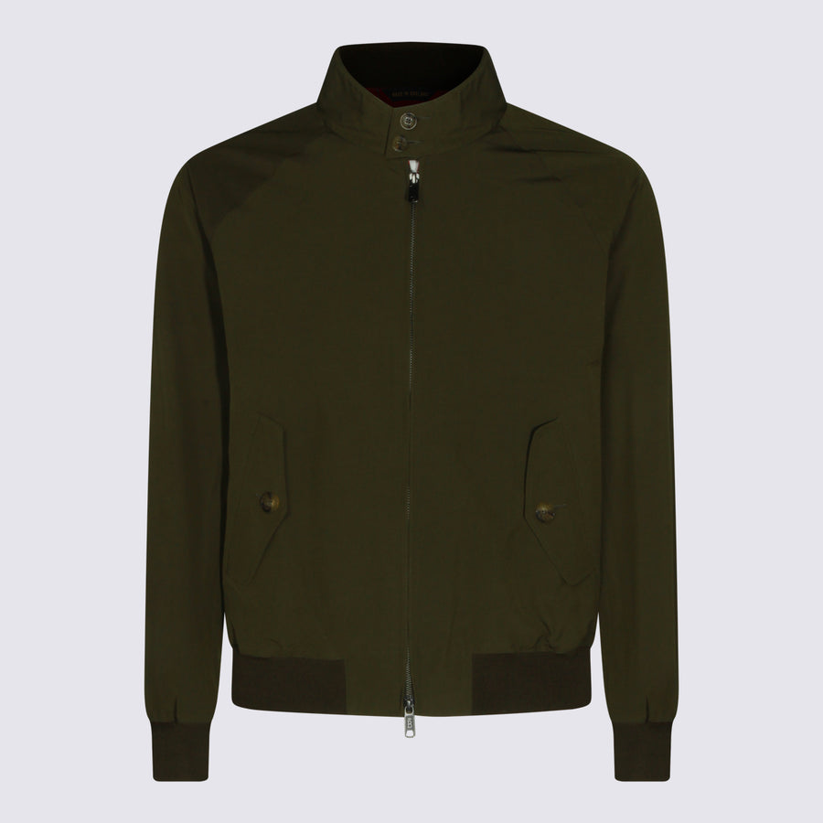 Baracuta 58% Polyester jacket in green
