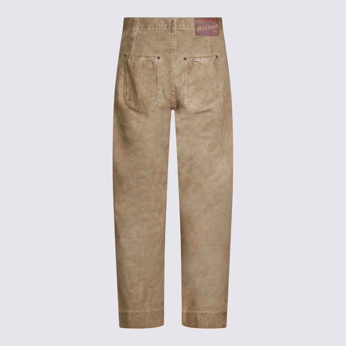 Vivienne Westwood ベージュ イージーパンツ 46 ITALY製 Vivienne Westwood Back Trousers — Black