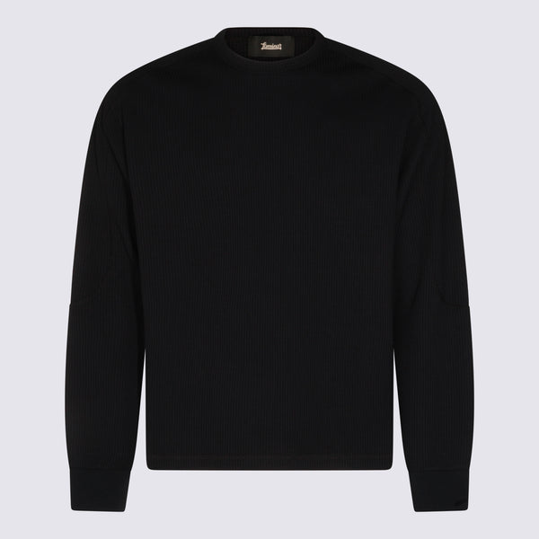 Laminar 100% Polyester sweater in black