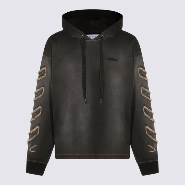 Off-White 98% Cotton jacket in black